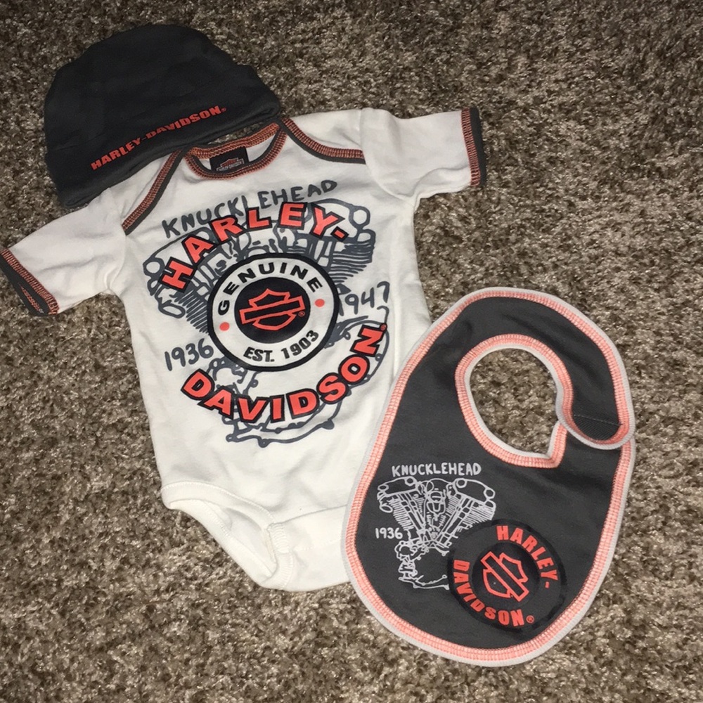 Baby Harley Davidson “Knucklehead” outfit